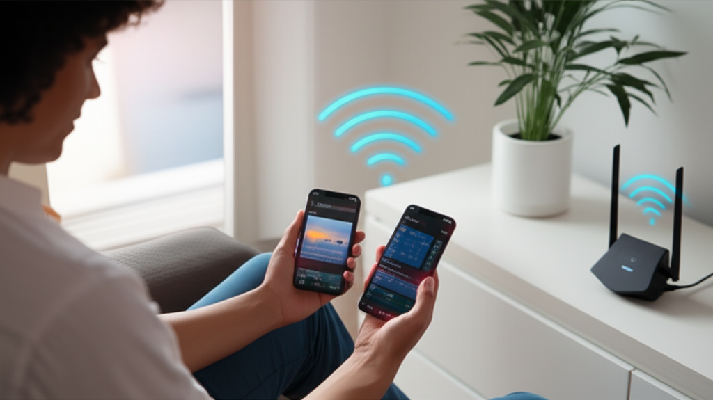 Persona tech-savvy con 5G FWA